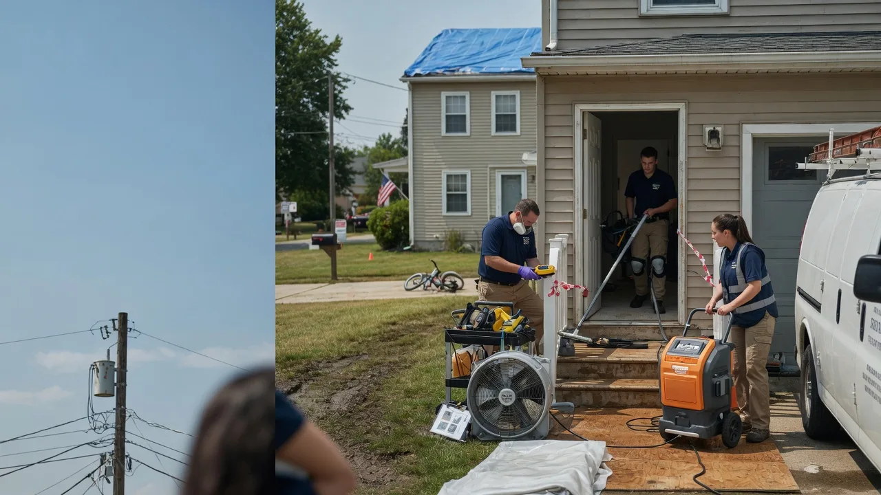 Water Damage Repair in Capac, MI near me